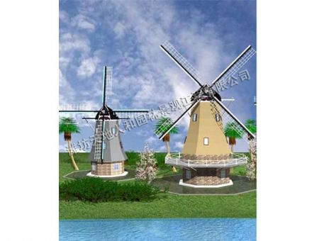 点击查看详细信息<br>标题：古典荷兰风车-021 阅读次数：1725