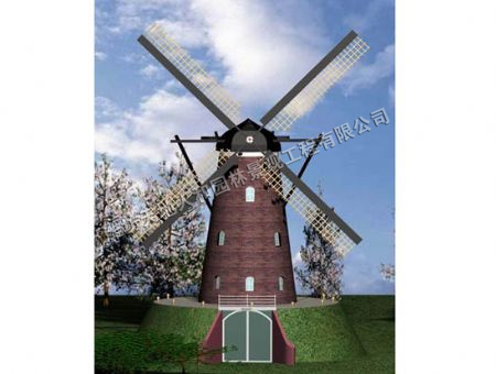 点击查看详细信息<br>标题：古典荷兰风车-012 阅读次数：1796