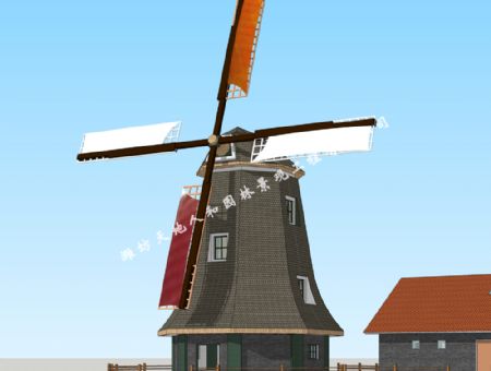 点击查看详细信息<br>标题：古典荷兰风车-03 阅读次数：2567