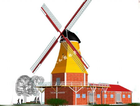 点击查看详细信息<br>标题：古典荷兰风车-06 阅读次数：690