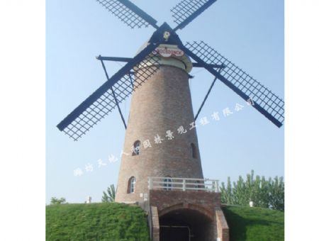 点击查看详细信息<br>标题：南京绿博园18米风车置景工程 阅读次数：2492