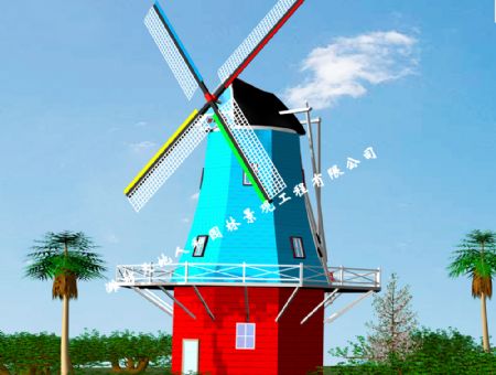 点击查看详细信息<br>标题：古典荷兰风车-02 阅读次数：3898
